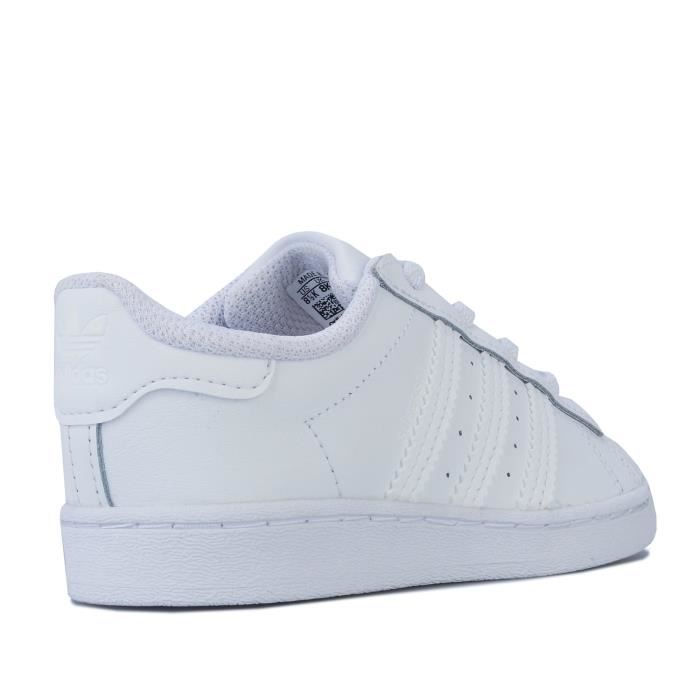 Baskets Stan Smith Bébé Fille - ADIDAS ORIGINALS - Blanc - Cuir - Lacets -  Cdiscount Chaussures