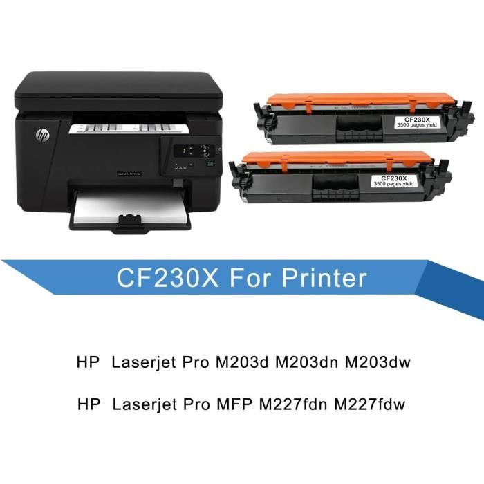 Cartouche de toner noir HP 30X (CF230X) - Haut rendement