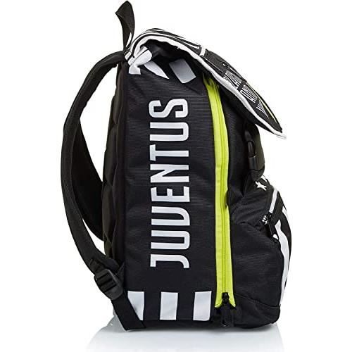 Seven Juventus Sac a dos extensible noir et blanc avec gadgets horloge ecole et loisirs Noir Taglia unica Moderne Cdiscount Bagagerie Maroquinerie