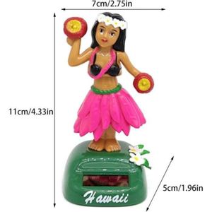 Figurine En Bois Oscillante - Ornement Amusant Pour Tableau De Bord De Voiture, Bureau, étagère - Décoration Vibrante En Bois 8x5 Cm