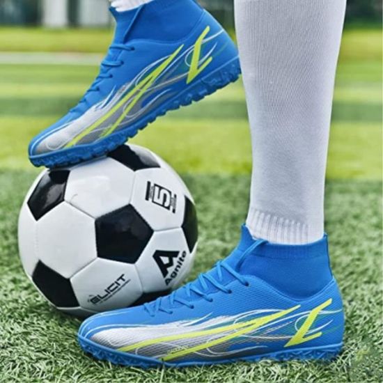 Chaussures de football pour hommes, baskets d\entraînement professionnelles  d\athlétisme pour adultes et enfants() blanc - Cdiscount Sport