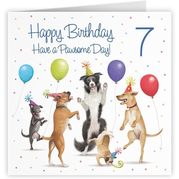 Carte D'anniversaire Humour Chien Teckel - Carte Avec Enveloppe, Cadeau Drôle Pour Anniversaire - 7