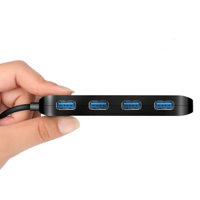 GORIFEI® Hub USB 3.0 Multiprise, Multi 4 Ports USB Multiple Ultra