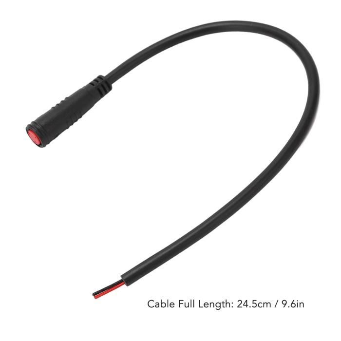 Câble étanche pour conversion de vélo électrique, kit d'affichage du levier de ein, connecteur d'accélérateur, accessoires de vélo électrique, Jule 1T4, 1T5, 1T2 18 Câble étanche pour conversion de vélo électrique, kit d'affichage du levier de ein, connecteur d'accélérateur, accessoires de vélo électrique, Jule 1T4, 1T5, 1T2 18