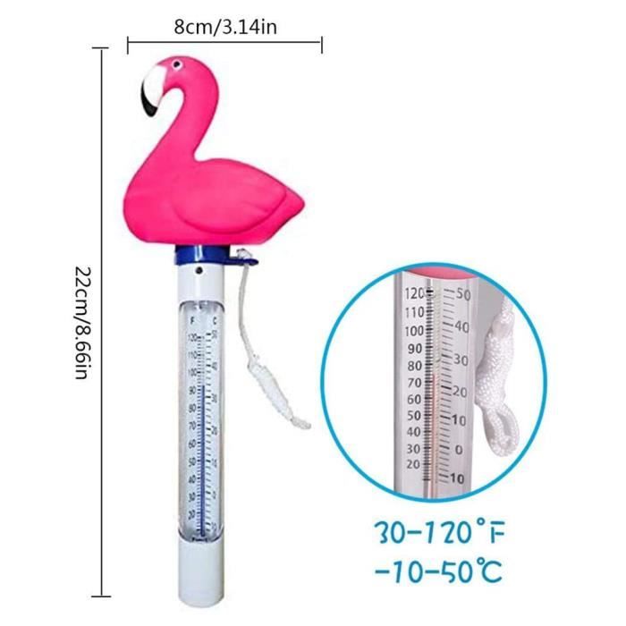 Thermomètre Flottant pour Piscine, Thermomètre à Eau, et Précis