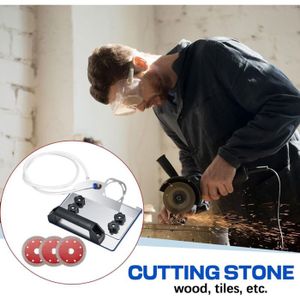 Support Meuleuse D’Angle Avec Carter De Protection Réglable 20-30 Mm - Outil Bricolage Menuiserie Sécurisé