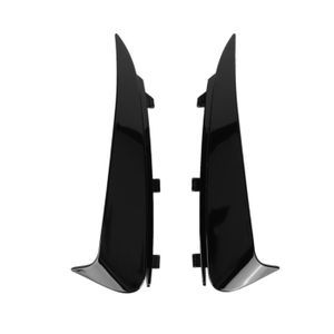 Séparateur De Lèvre Pare-chocs Arrière Universel – 1 Paire | En Plastique ABS Noir Ou Effet Carbone | Pour Personnalisation Et Protection Voiture | Installation Facile (perçage Possible)