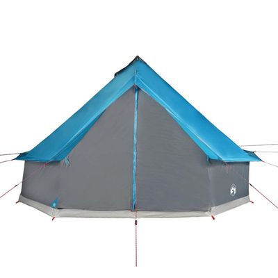 Tente Familiale Tipi 12 Personnes - Imperméable, Verte, Dimensions 560x560x300 Cm, Poids 9.65 Kg - 8