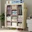 Armoire Penderie Imprimee 130 45 170 Cm Assembler La Garde Robe