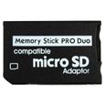 Memory Stick Pro Duo – adaptateur Mini micro SD TF vers MS, lecteur de carte SD SDHC pour les séries et PSP [84D0143]-0
