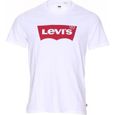 LEVIS T-Shirt Housemark Blanc Homme-0