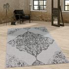 PACO HOME Tapis Intérieur Extérieur Vintage Design Décorations Paisley Motif Élégant Gris [120x170 cm]