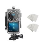 BONAEVER Étui étanche pour accessoires de caméra d'action DJI Action 2 - Coque de protection avec inserts anti-buée