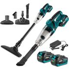 Aspirateur électrique sans fil, Nettoyage de la maison et de la voiture - Yofidra - 2X 1.5AH Batteries