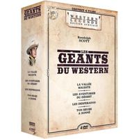DVD - Randolph Scott : Les géants du Western - Coffret 4 films : La Vallée maudite + Les Aventuriers du désert + Les Desperados