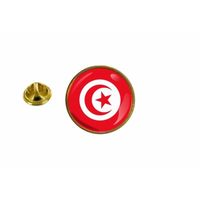 pins pin badge pin's drapeau tunisie tunisien rond cocarde