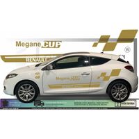 Renault Megane Cup - OR - Kit Complet  - Tuning Sticker Autocollant Graphic Decals