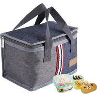 Sac Isotherme Bureau Lunch Bag Sac de Transport Repas Pique-Nique Sac de Poche pratique