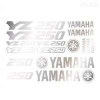 16 stickers YZ 250 – ARGENT – YAMAHA sticker YZ 250 - YAM438