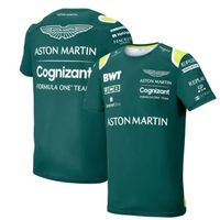 T-shirt Moto Racing - Aston Martin - Mixte - Manches courtes - Respirant