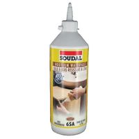 Colle vinylique résistance à l'eau - 750 ml - 65A - Soudal