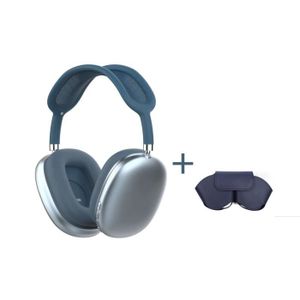CASQUE - ÉCOUTEURS Combinaison MS-B1 bleue-Écouteur sans fil Bluetoot