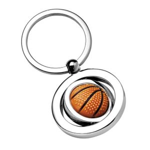 H-Customs Porte-clés en forme de panier de basket Argenté