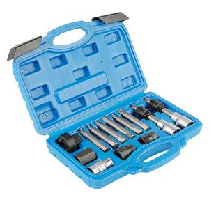 1//2/" Square Drive 20 mm 6 point HEX L/'ÉCROU de l/'essieu Socket Outil à main ton argent