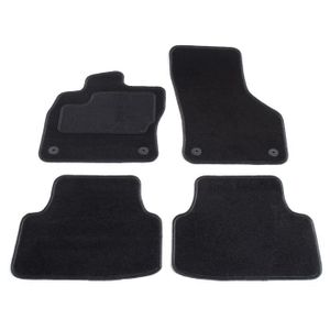 Caoutchouc Tapis Skoda Octavia 1 1u 4 Pcs Caoutchouc Tapis De Sol Original Qualité Noir