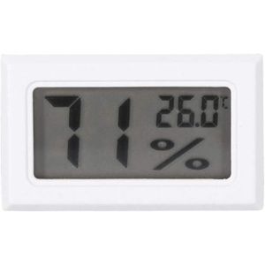 MESURE THERMIQUE Thermomètre d'humidité, hygromètre LCD numérique Thermomètre d'intérieur Moniteur d'humidité pour la Maison, Le Bureau, la Serre -50