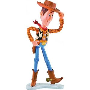 FIGURINE - PERSONNAGE Figurine Woody - BULLYLAND - Toy Story 3 - Peinte 
