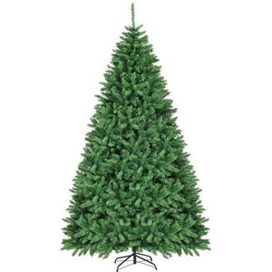 Sapin De Noël Artificiel Vert 210 Cm PVC Et Métal