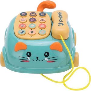 TÉLÉPHONE JOUET XiaoLD-Voiture téléphonique pour l'éducation préscolaire Jouet mignon de téléphone portable d'enfants Abilityshop