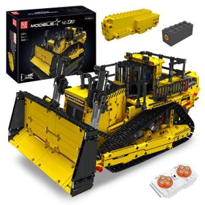 VOITURE - CAMION Mould King 15071 Technique camion bloc télécommande bulldozer modèle ingénierie camion MOC bloc jouet set