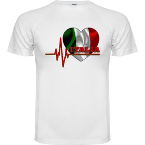 Italie T-Shirt Italien Heritage Tee shirt ITALIE INDEPENDENCE DAY Nationalité Tee