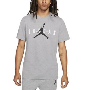 T-SHIRT MAILLOT DE SPORT T-shirt Nike pour Homme Air Wordmark Gris - Manches courtes - Multisport - Respirant