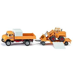 Camion Porte-autos SIKU - Modèle MAN à deux essieux - Echelle 1/50ème -  Rouge et gris - Cdiscount Jeux - Jouets