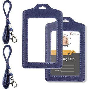 Porte-badges 2 cartes - horizontal - IDP64 Duo (lot de 100)
