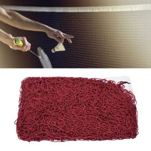 FILET DE BADMINTON VGEBY filet de badminton en fibre de polypropylène Filet de badminton portable avec corde de fixation, filet de sport pack