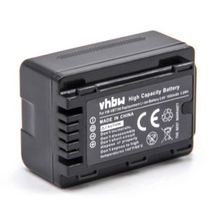 Intensilo 3.6 V 4040 mAh Big Batterie pour Panasonic HC-VXF990 WX970 VX870 V270 V160 