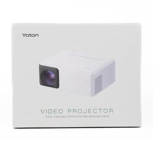 Vidéoprojecteur Mini Projecteur,6500 Lumens Vidéoprojecteur Portable 1080P Full HD Soutien,YOTON Y3 Rétroprojecteur Home Cinéma