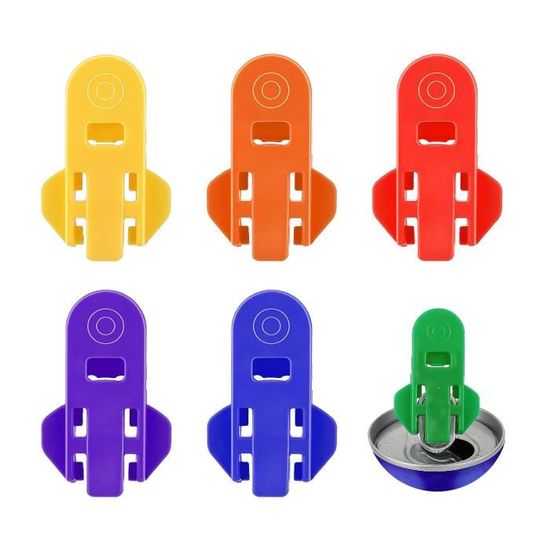 6 PIÈCES OUVRE-BOUTEILLE En Perles Ouvre-Bouteille Réutilisable Ouvre