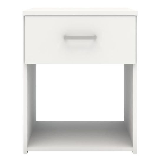 L 37 cm SPACE Table de nuit contemporain Chene structuré 