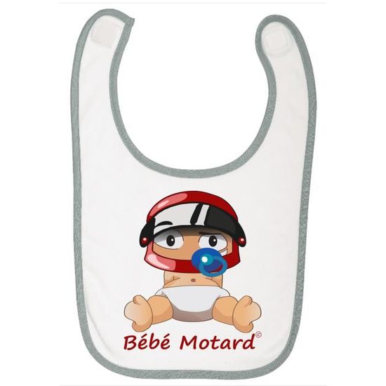 Bavoir Bebe Motard Casque Rouge Cdiscount Puericulture Eveil Bebe