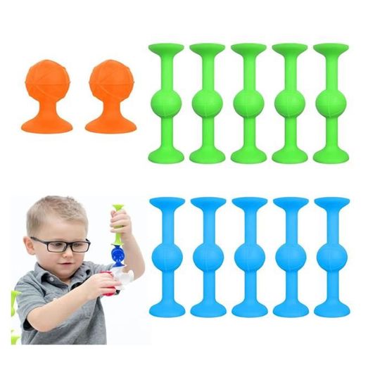 30 Ventouses Pop Sucker Toys – Jeu De Lancer Silicone Réutilisable Pour Enfants Et Adultes