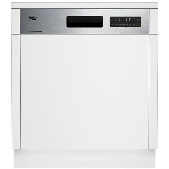 BEKO PDSN39530X - Lave vaisselle encastrable - 15 couverts - 44dB - A+++ - Larg 59,8cm