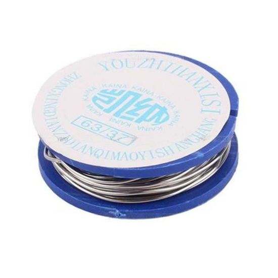 Fil à Souder Avec Noyau Plomb – Diamètre 0,5 Mm, Rouleau De 100 G, Idéal Pour L'électronique