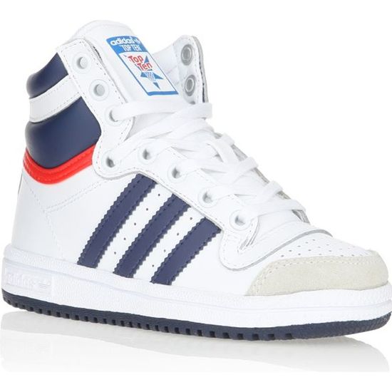 Baskets montantes ADIDAS ORIGINALS Top Ten Hi C pour enfant Cuir et