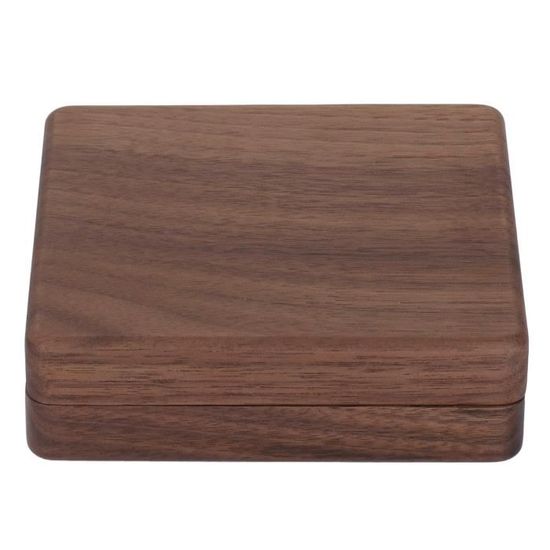 Boîte à Bijoux Secrète Tubibu – Noyer Massif – Coffre à énigme Avec Clé Cachée – Fabriquée En Turquie – 22 X 13 X 12,5 Cm