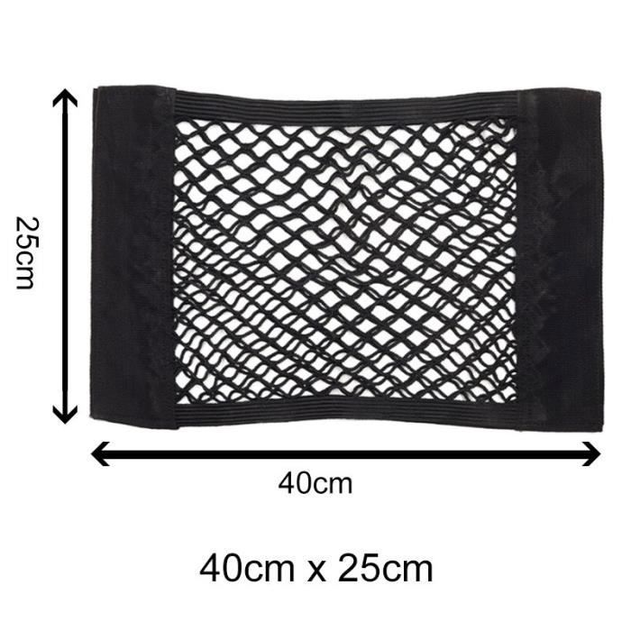 Porte-clés,Sac de rangement universel pour coffre arrière de voiture,filet en maille pour siège Porte-clés,Sac de rangement universel pour coffre arrière de voiture,filet en maille pour siège